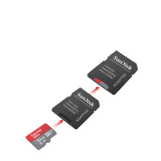 SanDisk 闪迪 QUNC Micro-SD存储卡 32GB (UHS-I、U1、A1)+USB 2.0 读卡器