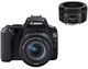Canon 佳能 250D（200D二代）+ EF-S 18-55mm镜头+EF 50mm镜头