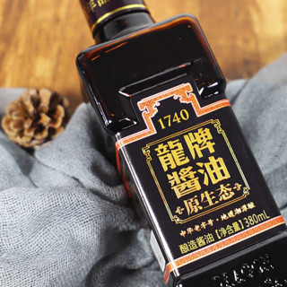 龙牌 原生态酱油 380ml