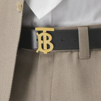 BURBERRY 博柏利 8039347 男士字母搭扣腰带