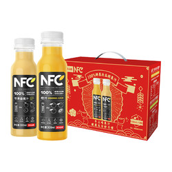NONGFU SPRING 农夫山泉 NFC果汁定制礼盒 300ml*12瓶（橙汁+苹果香蕉汁）