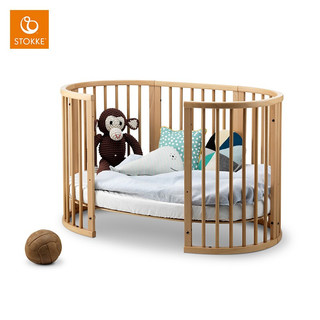 Stokke Sleepi Bed婴儿床 7年延保实木床欧洲进口童床 天然色