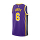 NIKE 耐克 AIR JORDAN NBA CV9481 杉矶湖人队球衣