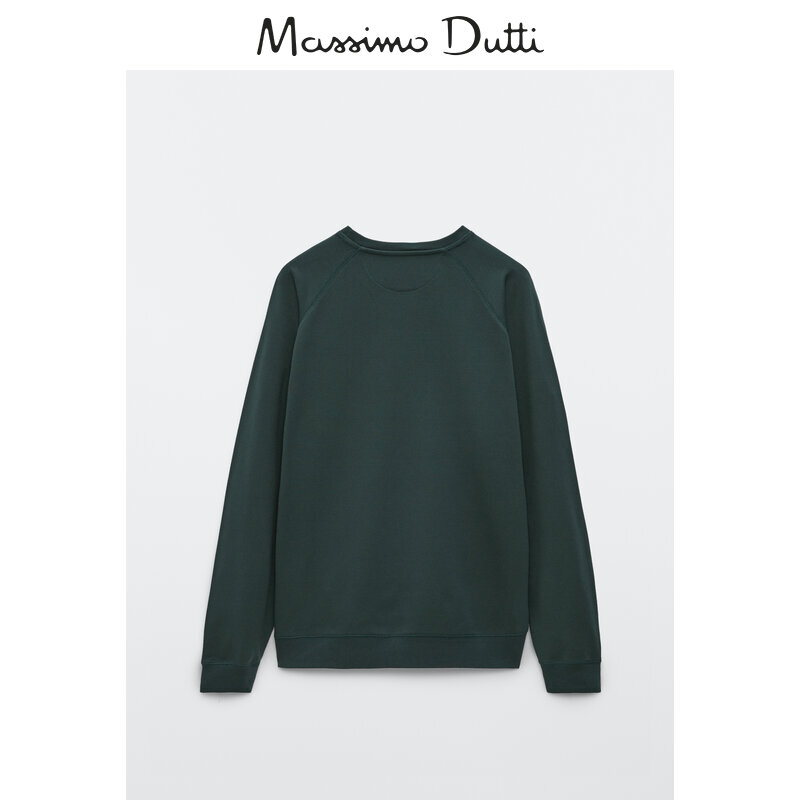 Massimo Dutti 棉质圆领运动衫 00706283922-29