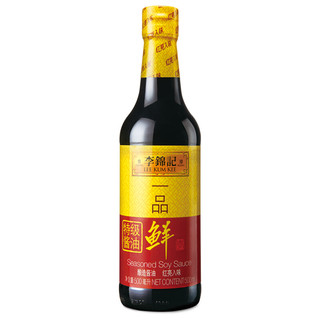 LEE KUM KEE 李锦记 一品鲜 特级酱油 500ml*2瓶