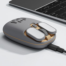 MiMouse 咪鼠科技 S5B 2.4G蓝牙 双模无线鼠标 4000DPI 星空灰