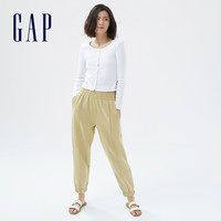 Gap 盖璞 女子高腰抓绒运动长裤 747165