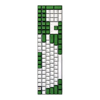 CHERRY 樱桃 MX 2.0S 108键 有线机械键盘 正刻 奶酪绿 Cherry黑轴 无光