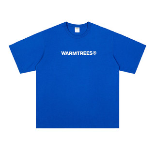 WARMTREES 男女款圆领短袖T恤 18098 彩蓝 XL