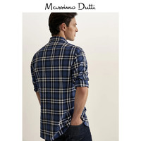 Massimo Dutti 00187240420 男士休闲衬衫