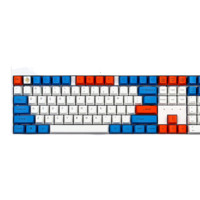 CHERRY 樱桃 MX 2.0S 108键 有线机械键盘 正刻 蓝橙 Cherry红轴 无光