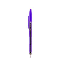 PILOT 百乐 BP-S-F 拔帽式圆珠笔 紫色 0.7mm 单支装