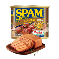 SPAM 世棒 午餐肉罐头 蒜香口味 340g
