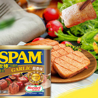 SPAM 世棒 午餐肉罐头 蒜香味