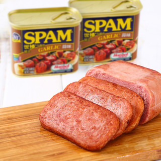 SPAM 世棒 午餐肉罐头 蒜香味 340g