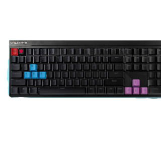 CHERRY 樱桃 MX 2.0S 108键 有线机械键盘 黑色 Cherry黑轴 无光