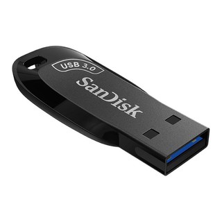 SanDisk 闪迪 USB 3.0 U盘 黑色 64GB USB SDCZ410-064G-Z35+转接头