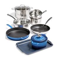 Macy's 12-Pc. Mixed Material Cookware Set, Created for