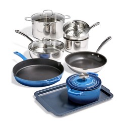 Macy's 12-Pc. Mixed Material Cookware Set, Created for