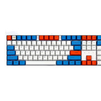 CHERRY 樱桃 MX 2.0S 108键 有线机械键盘 正刻 蓝橙 Cherry青轴 无光