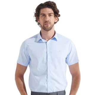 NAUTICA Tailored男士短袖衬衫 NDZS020310