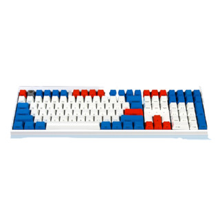 CHERRY 樱桃 MX 2.0S 108键 有线机械键盘 侧刻 蓝橙 Cherry黑轴 无光