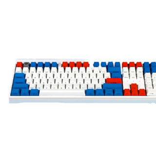 CHERRY 樱桃 MX 2.0S 108键 有线机械键盘 侧刻 蓝橙 Cherry红轴 无光