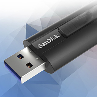 SanDisk 闪迪 至尊极速系列 USB 3.1 U盘 黑色 128GB USB SDCZ800-128G-Z46