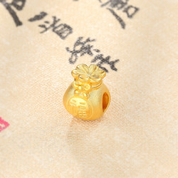 CHJ JEWELLERY 潮宏基 福袋转运珠 0.9g