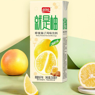PANPAN FOODS 盼盼 就是柚 果汁饮料 蜂蜜柚子味 250ml*24盒