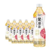 SUNTORY 三得利 果瀑茶 果味茶饮料 百香果西柚味 500ml*15瓶