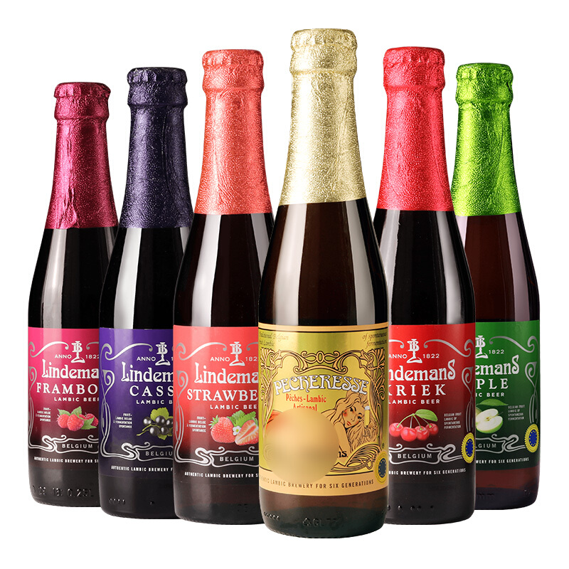 Lindemans 林德曼 啤酒组合装 混合口味 250ml*6瓶