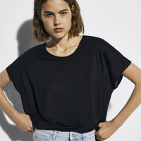 Massimo Dutti 06818712800 人造丝短袖