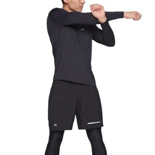 DECATHLON 迪卡侬 Kalenji系列 BUNDLE RUN DRY M 男子运动套装 黑色 L