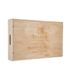 法国 圣芝（Suamgy）G80波尔多 赤霞珠干红葡萄酒 750ml*6瓶 整箱木箱礼盒装