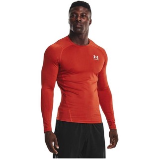 UNDER ARMOUR 安德玛 Heat Gear 男子运动紧身衣 1361524-839 橙色 L