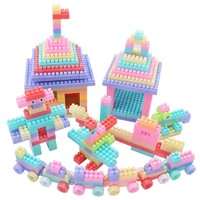 abay 大颗粒积木收纳盒装 儿童拼装积木玩具3-6周岁男孩女孩幼儿园