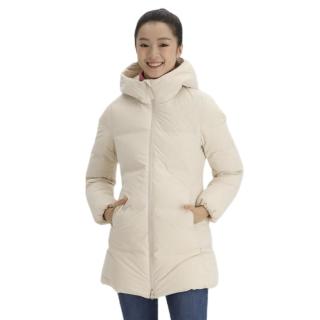 UNIQLO 优衣库女士中长款羽绒服429467 浅 