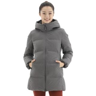 uniqlo优衣库女士中长款羽绒服429467青灰色s