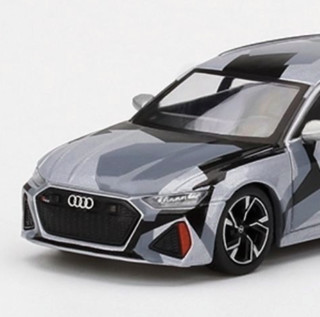 MINI GT 1/64 PnDKZhts 奥迪 RS6 Avant 不带行李箱版