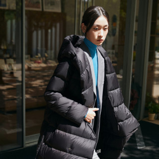 jnby 江南布衣 5k0700490 女士长款羽绒服