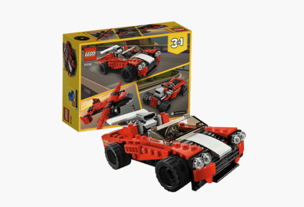lego乐高创意百变系列31100红色跑车