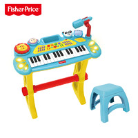 Fisher-Price 费雪 新品多功能电子琴宝宝周岁礼物家用儿童音乐玩具男孩女孩