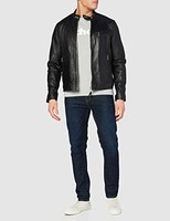 Schott NYC 男式 LC949D 皮革长袖夹克