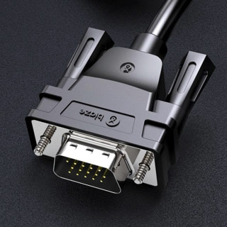 Biaze 毕亚兹 XL15 VGA 视频线缆 5m 黑色