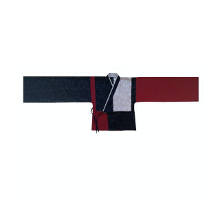 羽月司衣局晋制汉服隐侍男女款交领上襦ss16 灰红黑s 报价价格评测怎么样 什么值得买