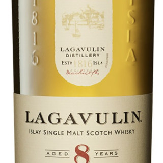 LAGAVULIN 乐加维林 8年 苏格兰 单一麦芽威士忌 48%vol 700ml