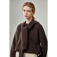 FANSILANEN 范思蓝恩 214502 女士搭肩针织衫