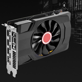 XFX 讯景 RX 550 4G 显卡 4GB 黑色