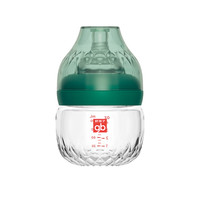 gb 好孩子 铂金系列 B80483 玻璃奶瓶 120ml 墨绿 0月+